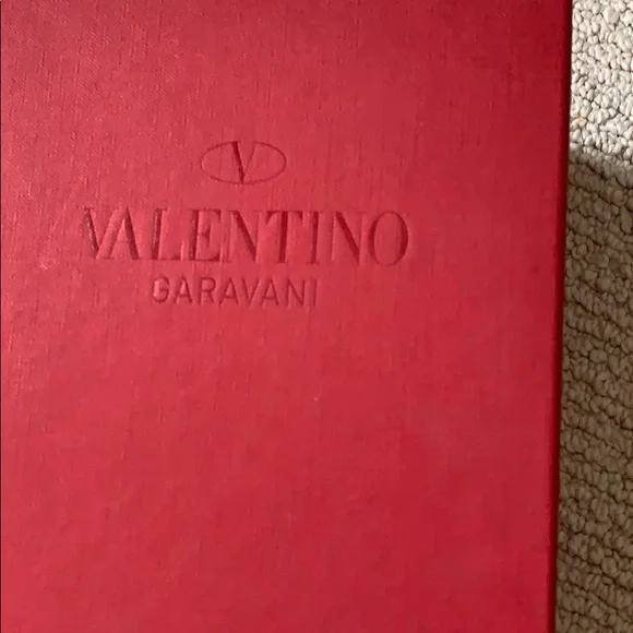 Valentino Black Rockstud Sandals - Picture 4 of 9